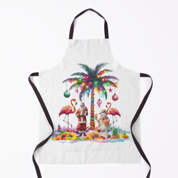 Item preview, Merry Beachmas Palm Trees Florida Xmas Tropical Christmas CLASSIC T-Shirt  designed and sold by inkfluenceart.