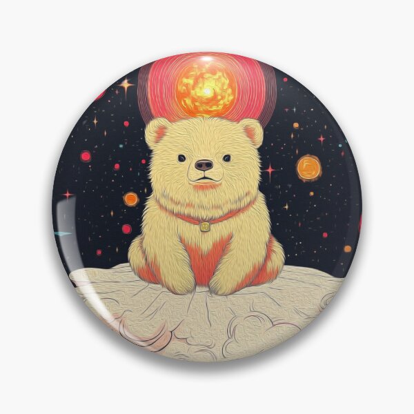 Item preview, A bear appeared in space designed and sold by GagamellGray.