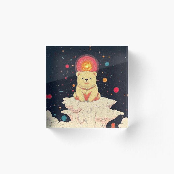 Item preview, A bear appeared in space designed and sold by GagamellGray.