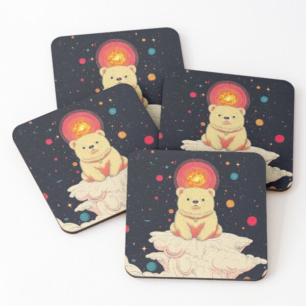 Item preview, A bear appeared in space designed and sold by GagamellGray.