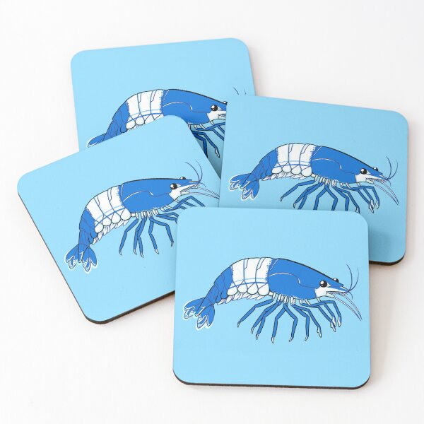Item preview, Cherry Shrimp (Blue Rili) designed and sold by DinoDoggie.