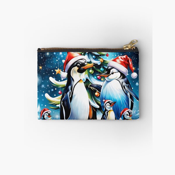 Item preview, Cute penguins in a cheerful cartoon style designed and sold by nicky2342.