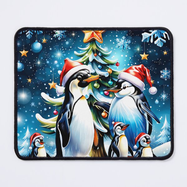 Item preview, Cute penguins in a cheerful cartoon style designed and sold by nicky2342.