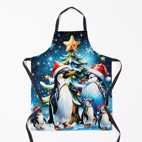 Item preview, Cute penguins in a cheerful cartoon style designed and sold by nicky2342.