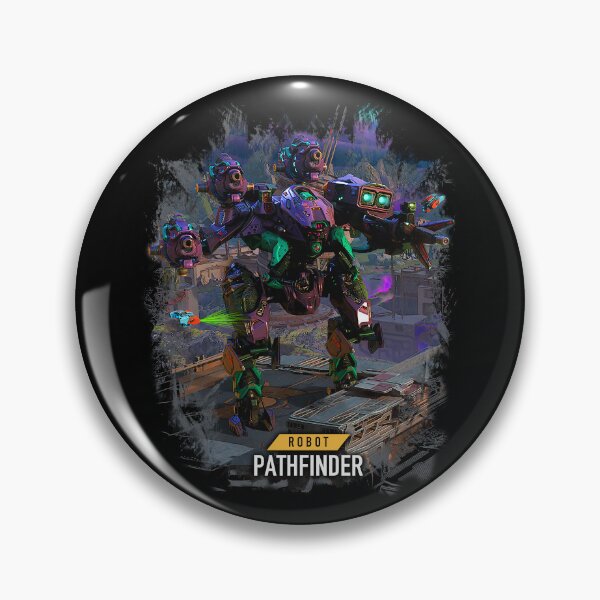 Aperçu de l'œuvre Robot Pathfinder dans la zone de guerre créée et vendue par HexOne.