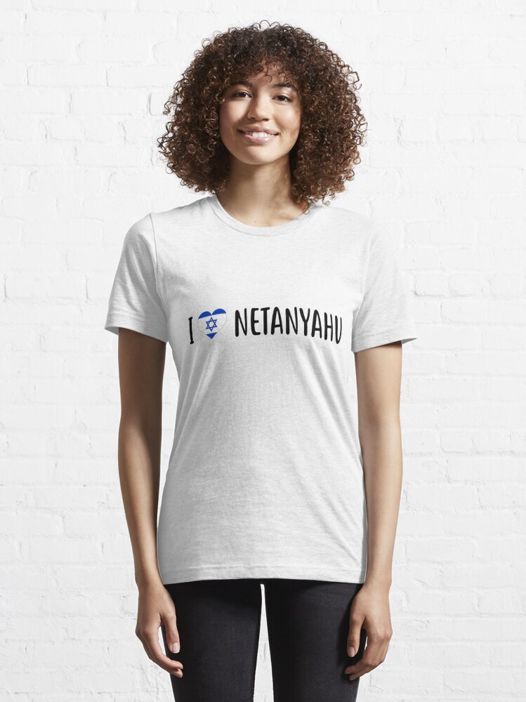 "I love Benjamin Netanyahu - I heart Benjamin Netanyahu - Israel" T