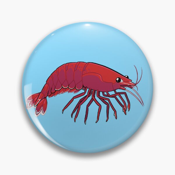 Item preview, Cherry Shrimp (Red) designed and sold by DinoDoggie.
