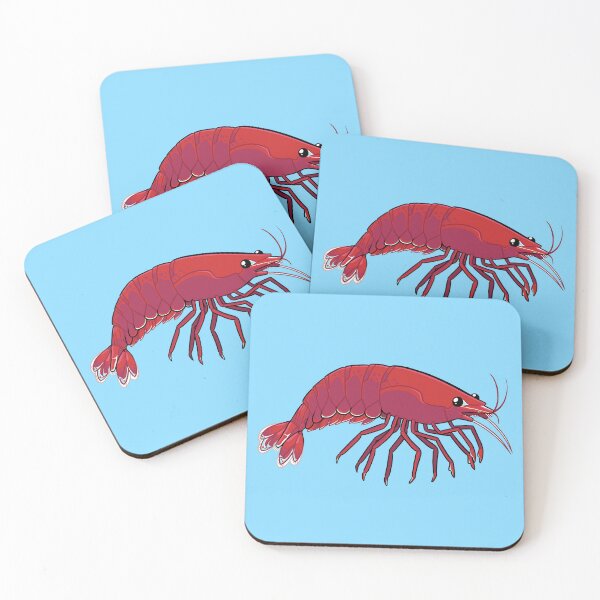 Item preview, Cherry Shrimp (Red) designed and sold by DinoDoggie.