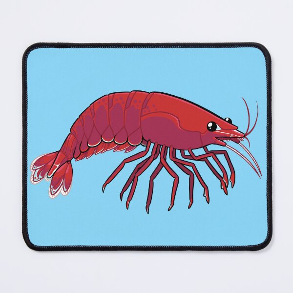 Item preview, Cherry Shrimp (Red) designed and sold by DinoDoggie.