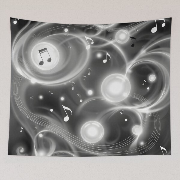 Item preview, Music pattern #153 designed and sold by Kaleidoscope Print.