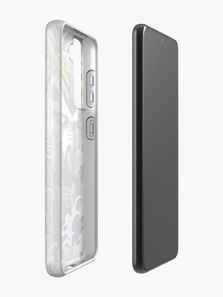 Alternate view of Nu Gundam Awesome Case & Skin for Samsung Galaxy