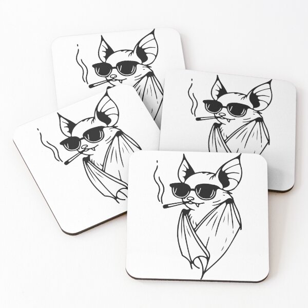 Item preview, Batty Shades & Cool Vibes – The Ultimate Fang-tastic Bat! designed and sold by InkStation24.