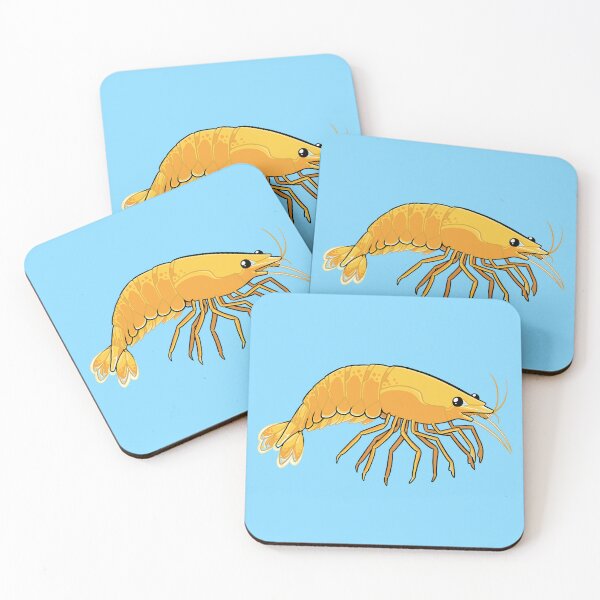 Item preview, Cherry Shrimp (Yellow) designed and sold by DinoDoggie.