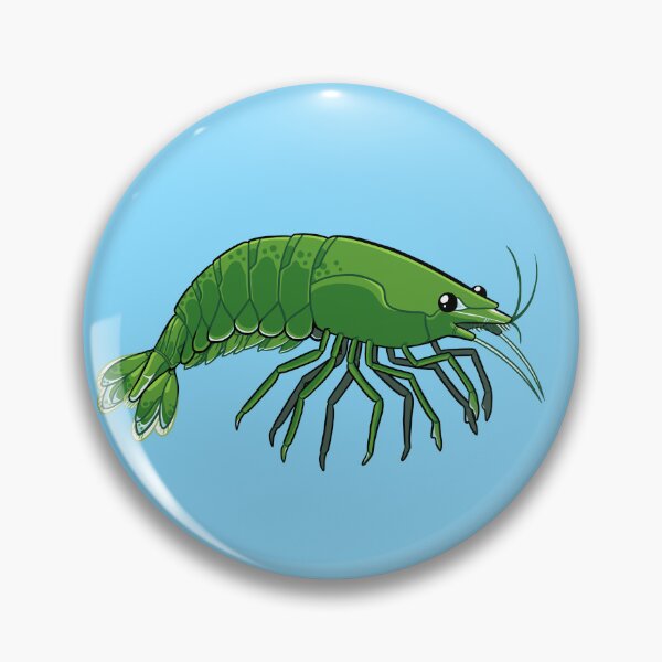 Item preview, Cherry Shrimp (Green) designed and sold by DinoDoggie.