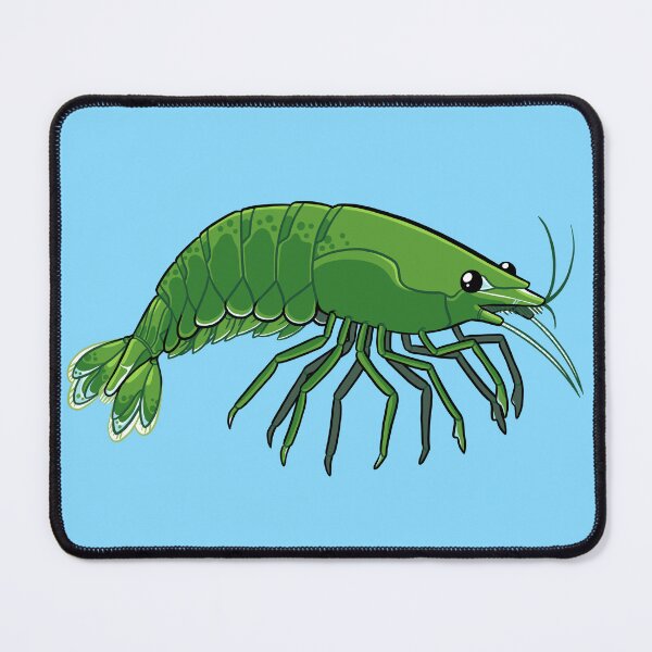Item preview, Cherry Shrimp (Green) designed and sold by DinoDoggie.