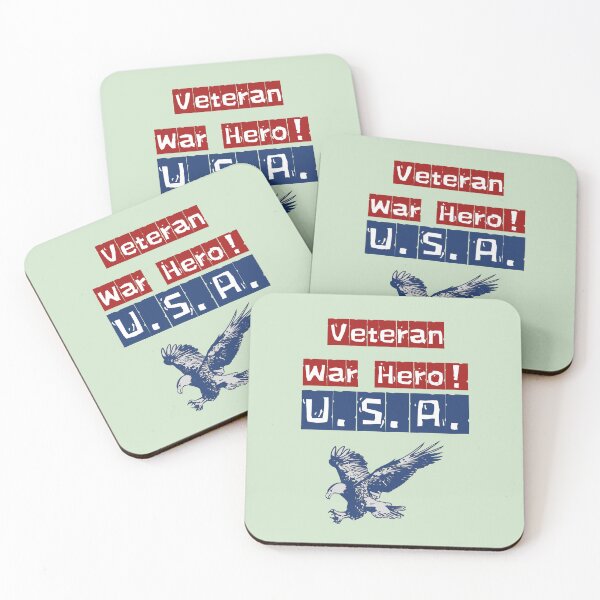 Item preview, Veteran War Hero! U.S.A. designed and sold by POSITIVE4EVA.
