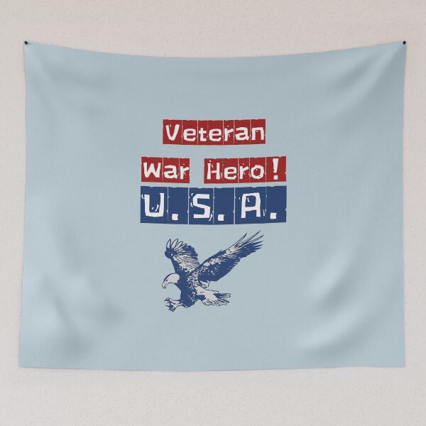 Item preview, Veteran War Hero! U.S.A. designed and sold by POSITIVE4EVA.