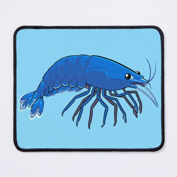 Item preview, Cherry Shrimp (Blue) designed and sold by DinoDoggie.