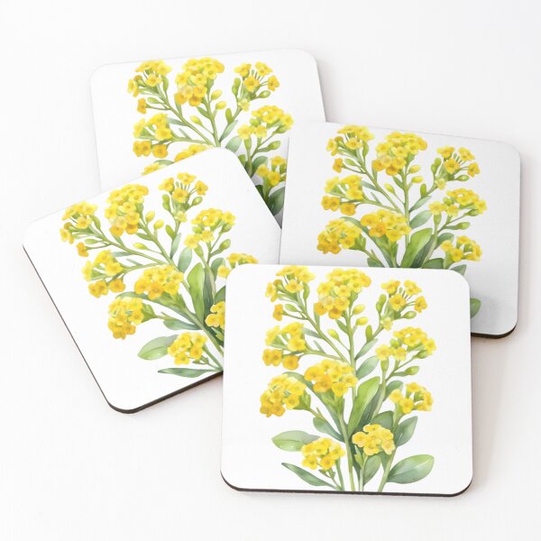 Item preview, Yellow Sweet Alyssum designed and sold by HOMETOWN86.
