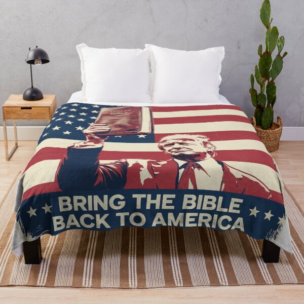 Item preview, BRING THE BIBLE BACK TO AMERICA.DONALD TRUMP BIBLE designed and sold by Obinne.