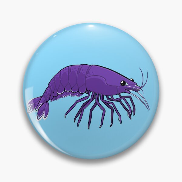Item preview, Cherry Shrimp (Purple) designed and sold by DinoDoggie.