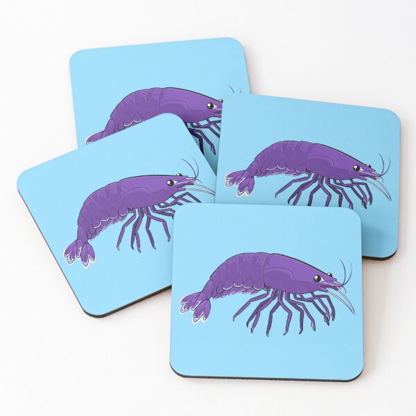 Item preview, Cherry Shrimp (Purple) designed and sold by DinoDoggie.