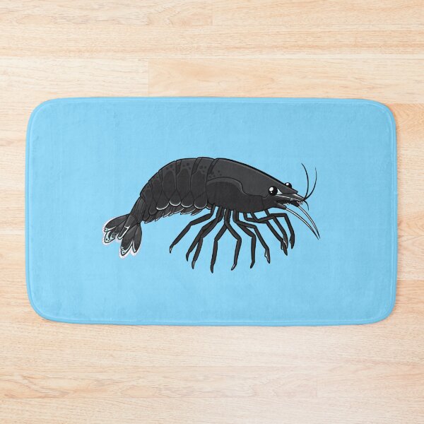 Item preview, Cherry Shrimp (Black) designed and sold by DinoDoggie.