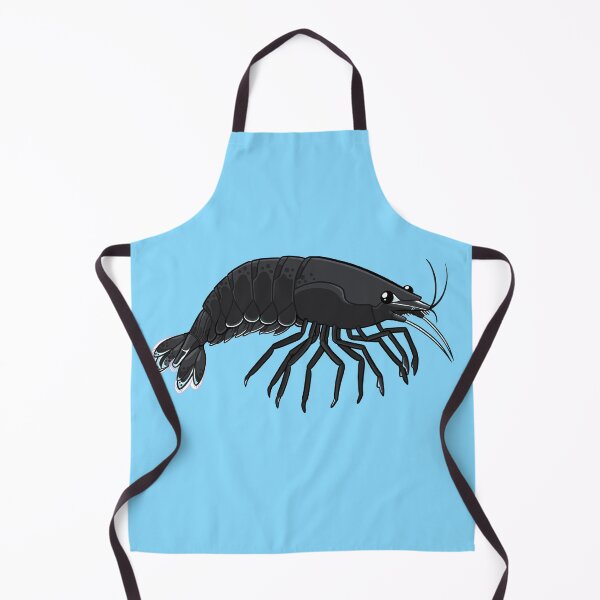 Item preview, Cherry Shrimp (Black) designed and sold by DinoDoggie.
