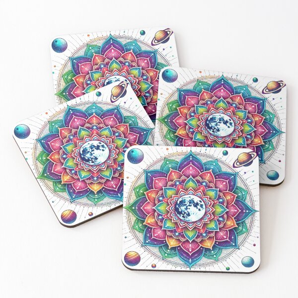 Item preview, Celestial Mandala of the Cosmos" designed and sold by WeirdSketcher.