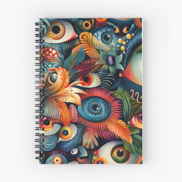 Item preview, Fantastical Eye-Catching Creatures Seamless Pattern designed and sold by digitalvintage.