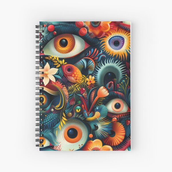 Item preview, Fantastical Eye-Catching Creatures Seamless Pattern designed and sold by digitalvintage.