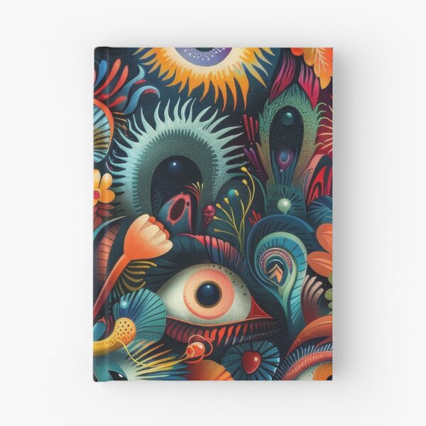 Item preview, Fantastical Eye-Catching Creatures Seamless Pattern designed and sold by digitalvintage.