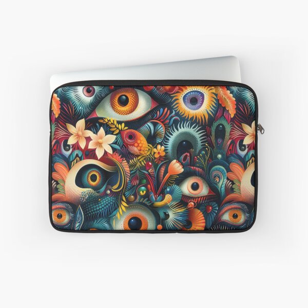 Item preview, Fantastical Eye-Catching Creatures Seamless Pattern designed and sold by digitalvintage.