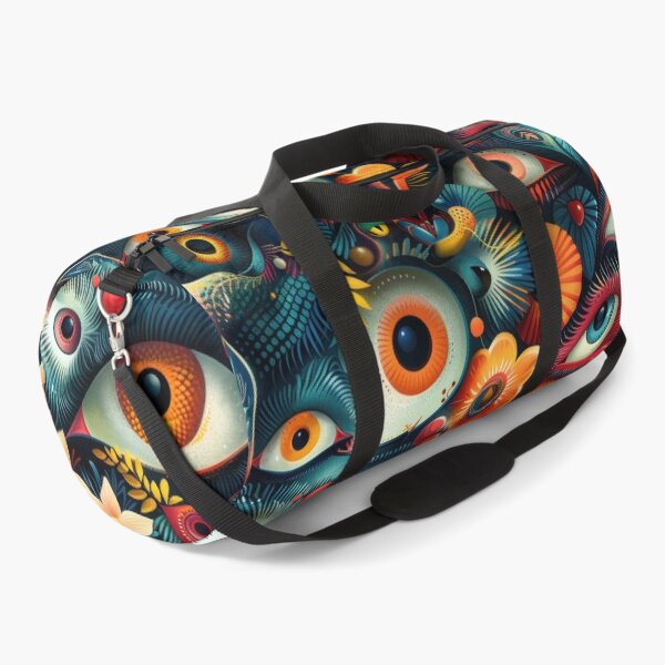 Item preview, Fantastical Eye-Catching Creatures Seamless Pattern designed and sold by digitalvintage.