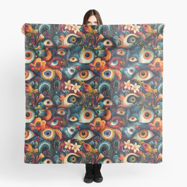 Item preview, Fantastical Eye-Catching Creatures Seamless Pattern designed and sold by digitalvintage.