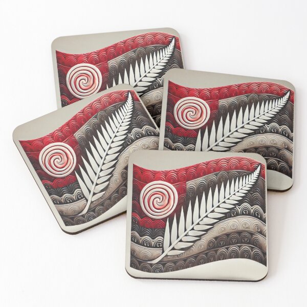 Item preview, Reinterpretation of Māori flag designed and sold by MauTeRangimarie.