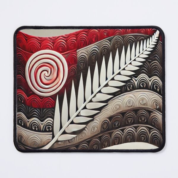 Item preview, Reinterpretation of Māori flag designed and sold by MauTeRangimarie.