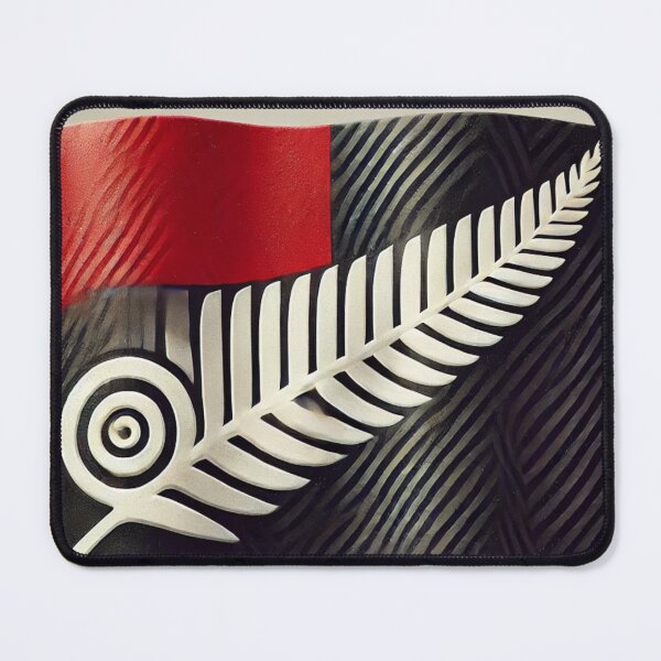 Item preview, Reinterpreation of Maori flag 2 designed and sold by MauTeRangimarie.