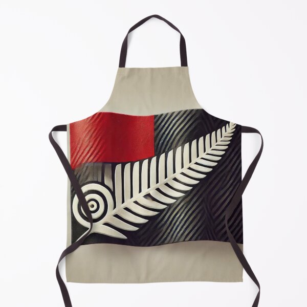 Item preview, Reinterpreation of Maori flag 2 designed and sold by MauTeRangimarie.