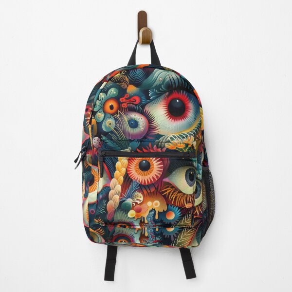 Item preview, Fantastical Eye-Catching Creatures Seamless Pattern designed and sold by digitalvintage.