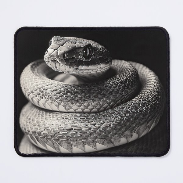 Item preview, Hissing in the Dark: The Silent Predator designed and sold by ArtHouseNiklas.