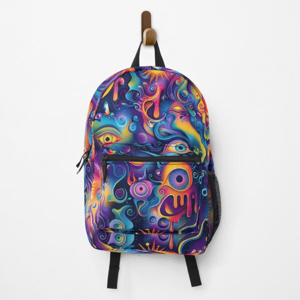 Item preview, Fantastical Eye-Catching Creatures Seamless Pattern designed and sold by digitalvintage.