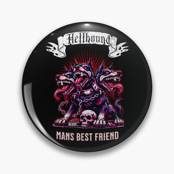 Item preview, Hellhound Man's Best Friend designed and sold by DarkSenseDesign.
