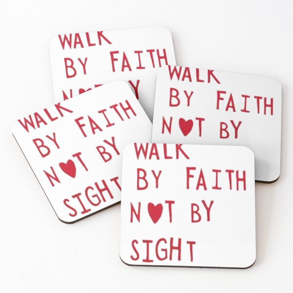Item preview, Walk by Faith not by sight designed and sold by PsalmsCards.