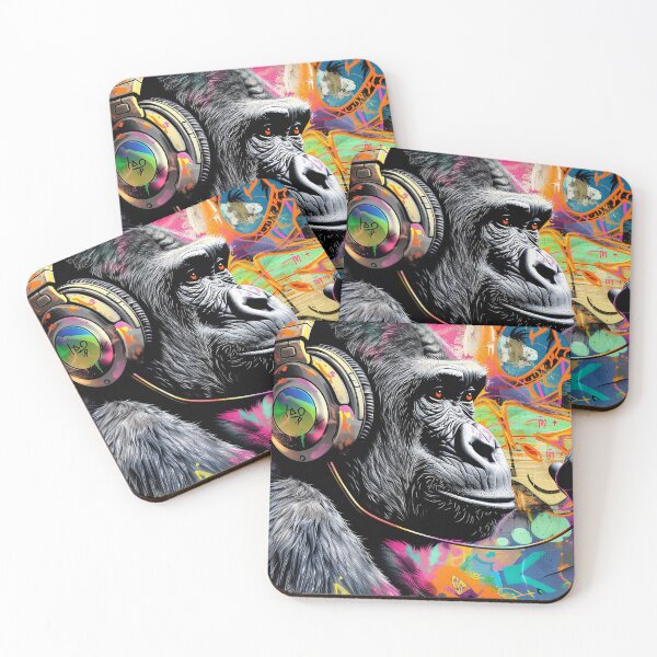 Item preview, Gorilla DJ designed and sold by SOCaptivating.
