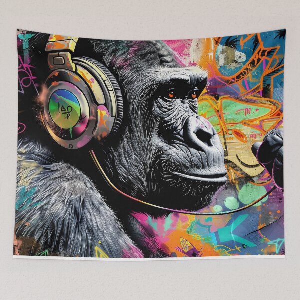 Item preview, Gorilla DJ designed and sold by SOCaptivating.