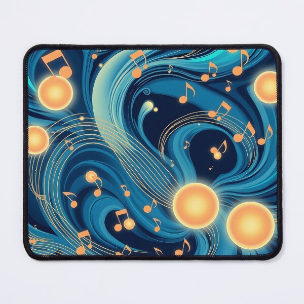 Item preview, Music pattern #166 designed and sold by Kaleidoscope Print.