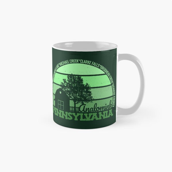 Artikelvorschau, Anolomink Pennsylvania Sonnenuntergang Retro Vintage Lokalstolz Logo entworfen und verkauft von CRHPOD20.