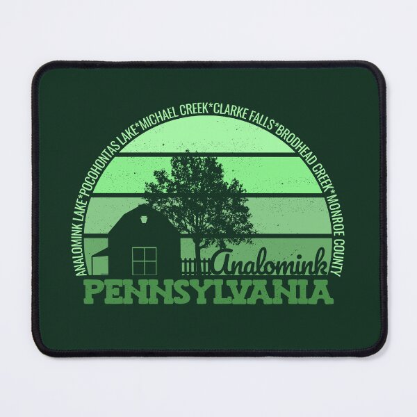 Item preview, Anolomink Pennsylvania Sunset Retro Vintage Local Pride Logo designed and sold by CRHPOD20.