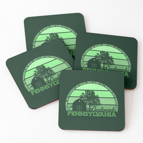 Item preview, Anolomink Pennsylvania Sunset Retro Vintage Local Pride Logo designed and sold by CRHPOD20.
